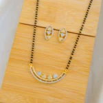 AD Mangalsutra Set (Yellow Gold) MANG01526