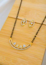 AD Mangalsutra Set (Yellow Gold) MANG01526 - Image 2
