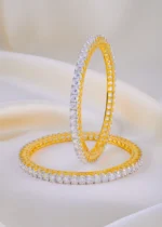 Dazzle Bloom 20-Pointer Bangles (Yellow Gold) BAN000212 - Image 2