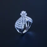 Elevated Solitaire Band (Silver) RING01213