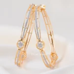 Swarina Diamond Bangle (Yellow Gold) BAN002571
