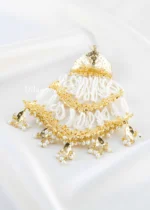 White Gold Plated Jadau Passa- ACC002769 - Image 3