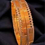 Gold- Rhodium Bangles (Yellow-Gold & White-Rhodium) BAN000161