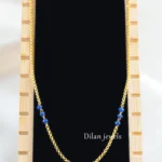 Blue Gold Plated Chain- CHAIN2934