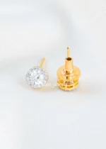 Gold Plated Diamond Pendant Set- PSET02929 - Image 4