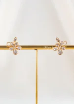 Gold Plated Kundan Necklace Set- NEC002916 - Image 7