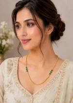 Green Gold Plated Chain- CHAIN2932 - Image 2