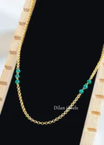 Green Gold Plated Chain- CHAIN2932 - Image 3