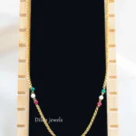 Multi Color Gold Plated Chain- CHAIN2931