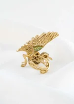 Multi Color Victorian Finish Diamond Ring- RING02938 - Image 4