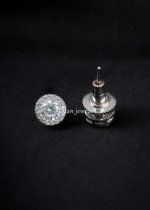 Silver Plated Diamond Pendant Set- PSET02962 - Image 4