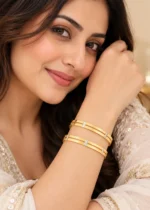 Gold Plated Bangles- BAN003211 - Image 2