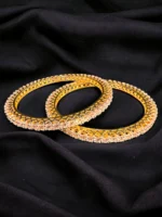 Dazzle Bloom 20-Pointer Bangles (Yellow Gold) BAN000212 - Image 5