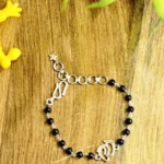 925 Silver Baby Feet Single Nazariya Bracelet (silver)
