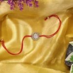 925 Silver Ganesha Star Rakhi