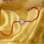925 Silver Ganesha Star Rakhi - Image 2