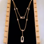 Aarvi Layered Luxe Necklace (Yellow Gold) NEC001844