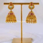 Amara Jhumka (Antique Gold) EAR002092