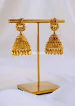 Amara Jhumka (Antique Gold) EAR002092 - Image 3