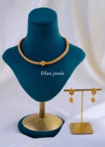 Antara Charm Necklace Set (Antique Gold) NEC002100