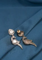 Antique Mayur Earrings (Victorian Gold) EAR000617 - Image 3