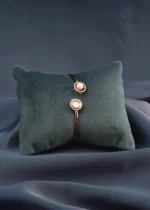 Antique Pearl Bracelet (Antique Silver) BRA000665 - Image 2