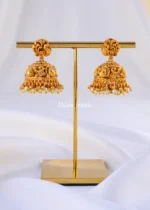 Antique Pearl Fringe Jhumkas (Yellow Gold ) EAR002172
