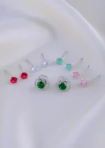 Aura 10-in-1 Earrings (Silver) EAR001973 - Image 2