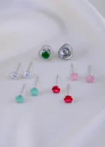 Aura 10-in-1 Earrings (Silver) EAR001973 - Image 3