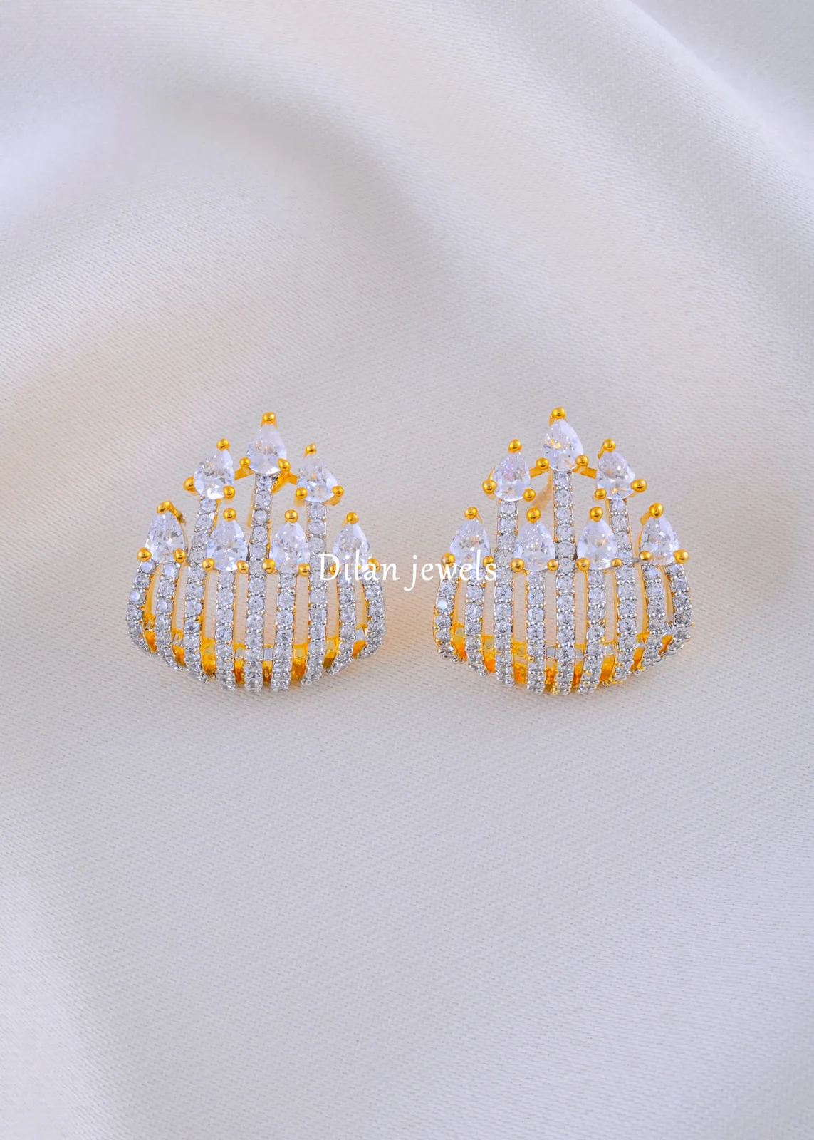 Aurelia-Glow-Studs-Yellow-Gold-EAR002123a Aurelia Glow Studs (Yellow Gold) EAR002123 - Image 1