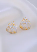 Aurelia Glow Studs (Yellow Gold) EAR002123 - Image 2
