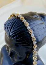 Aurelia Headgear/ Sheeshpatti (Yellow Gold) ACC001631