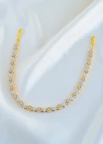 Aurelia Headgear/ Sheeshpatti (Yellow Gold) ACC001631 - Image 2