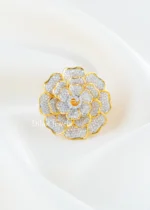 Aurora Blossom Luxe Ring (Yellow Gold) RING02654