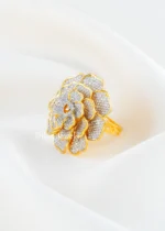 Aurora Blossom Luxe Ring (Yellow Gold) RING02654 - Image 2