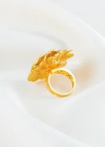 Aurora Blossom Luxe Ring (Yellow Gold) RING02654 - Image 3