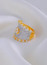 Aurora Crown Band (Yellow Gold) RING01950 - Image 3