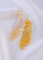 Aurora Waterfall Earrings (Yellow Gold) EAR002189 - Image 3