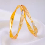 Twilight Twist Bangles (Dual Plating) BAN002066