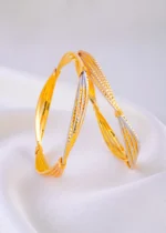 Twilight Twist Bangles (Dual Plating) BAN002066