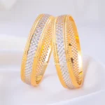 Imperial Sparkle Bangles (Yellow Gold) BAN002267