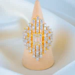 Bagguette Band ring (Yellow Gold) RING01377