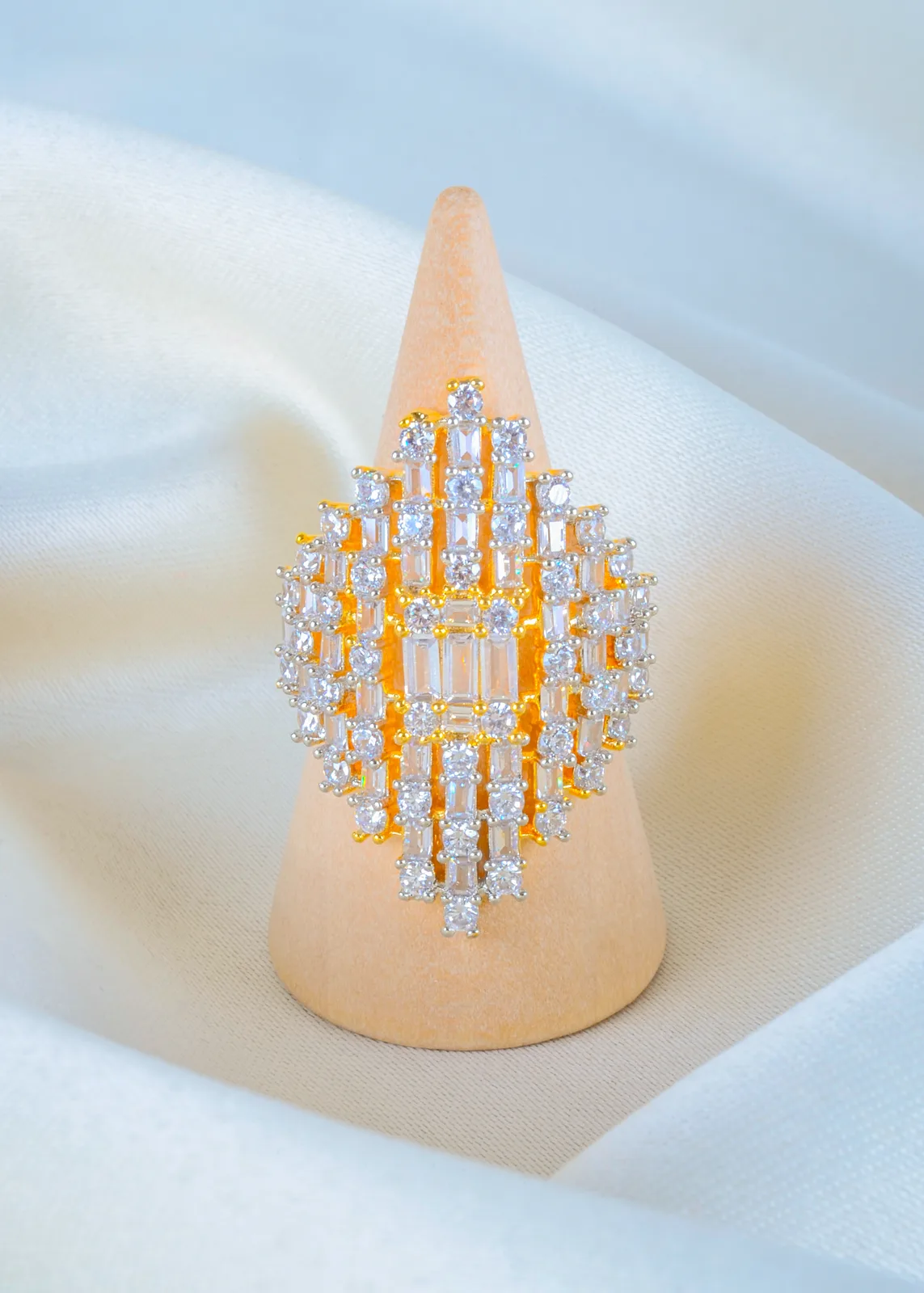 Bagguette-Band-ring-Yellow-Gold-RING01377a Bagguette Band ring (Yellow Gold) RING01377 - Image 1