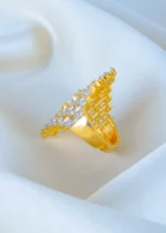 Bagguette Band ring (Yellow Gold) RING01377 - Image 3