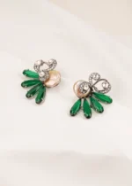 Baroque Pearl Earrings (Antique Silver) EAR000599