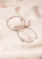 Big Hoop Earrings (Silver) EAR000770