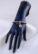 Black Pearl Fusion Bracelet (Yellow Gold) BRA002207