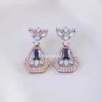 Black Royale Glam Dangler (Black Rhodium) EAR002237