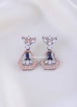 Black Royale Glam Dangler (Black Rhodium) EAR002237
