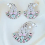 Blossom Royale Pendant Set (Dual plting) PSET01463